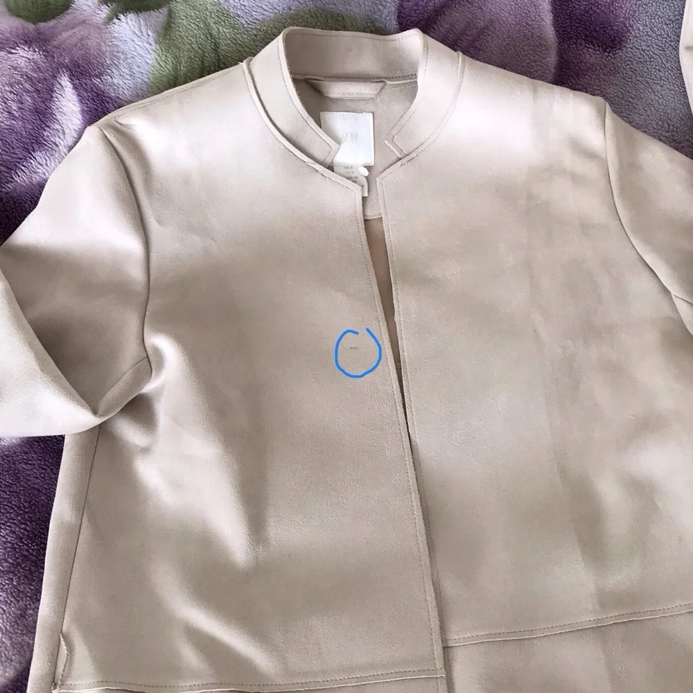 H&M Women’s Faux Suede Coat 🧥 - Picture 8 of 14